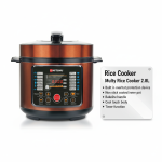 Multy Rice Cooker 2.8L - 6LTR
