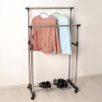 Double Pole Cloth Rack