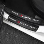 2 Pcs Car Bumper Guard Stickers