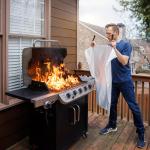 Emergency Fire Blanket – Heat Resistant Safety Blanket for Home & Kitchen