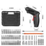 48 Pcs 4.2V Cordless Screwdriver Set – Rechargeable Drill Kit