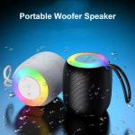 Portable Bluetooth Karaoke Speaker with RGB LED | Mini Wireless Speaker