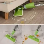 360° Rotary Microfiber Spin Mop | Wet & Dry Foldable Floor Cleaner
