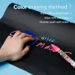 Chalk Board Wall Sticker 60x200cm – Reusable DIY Drawing Paper