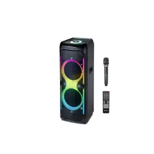 Rechargeable Outdoor Party Speakers - 10"+10" - 80W