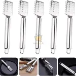 Stainless Steel Fish Scale Remover | Serrated Fish Skin Scraper Tool