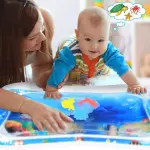 Baby Water Play Mat | Inflatable Tummy Time Mat for 0-6 Years