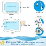 Baby Water Play Mat | Inflatable Tummy Time Mat for 0-6 Years