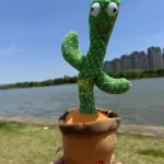 Interactive Singing & Dancing Cactus Toy | Kids Musical Talking Toy with Color Box