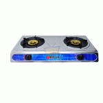 Gas Stove Double Burner Stainless Steel - MGS-203