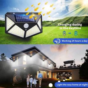Solar Wall Lamp 100 Led Light