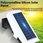 Waterproof Solar Sensor Light with Remote | Warm White Outdoor Security Lamp