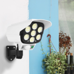 Waterproof Solar Sensor Light with Remote | Warm White Outdoor Security Lamp